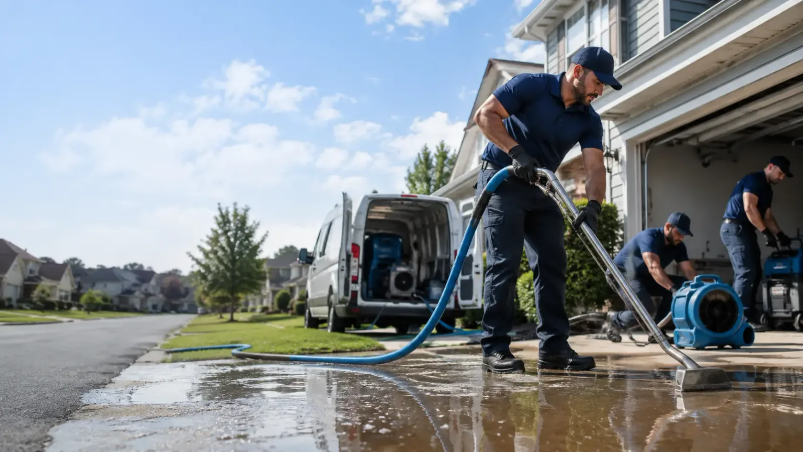 Flood Damage Restoration in Marysville, MI